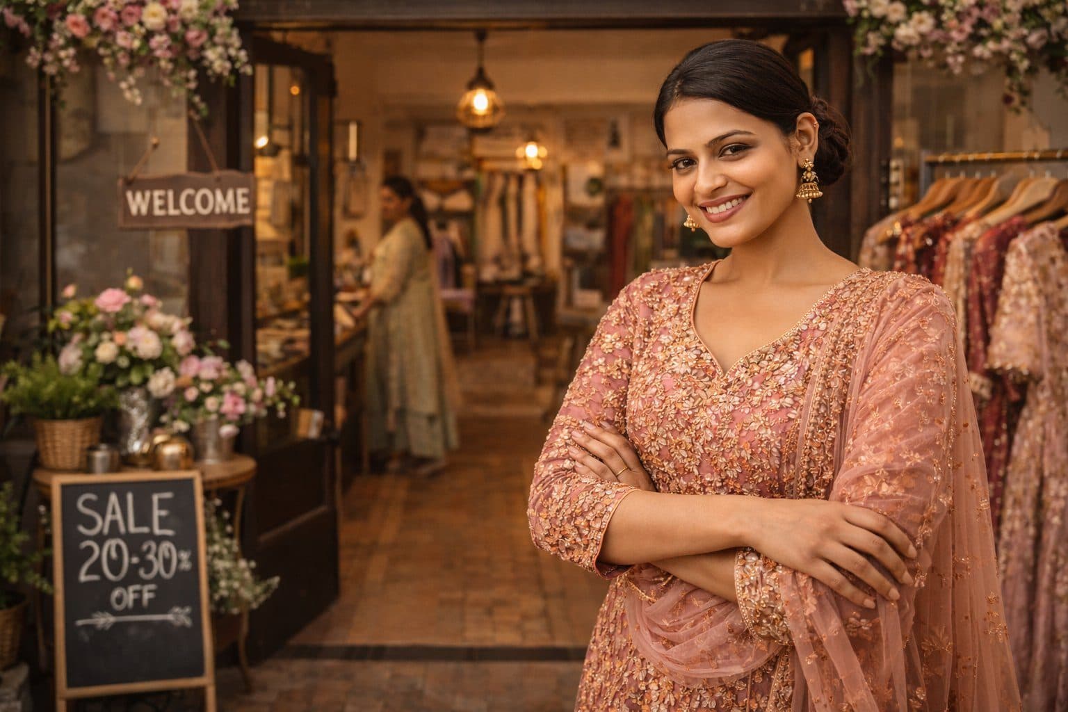 Boutique owner