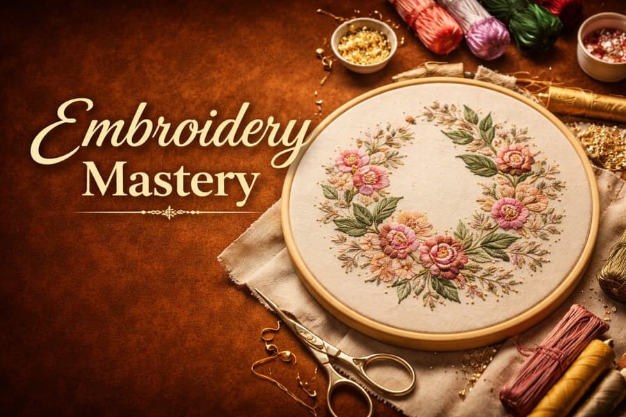 5-Day Embroidery Masterclass