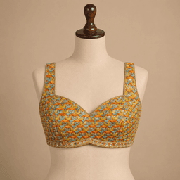 Sweetheart Princess Panel Blouse final look