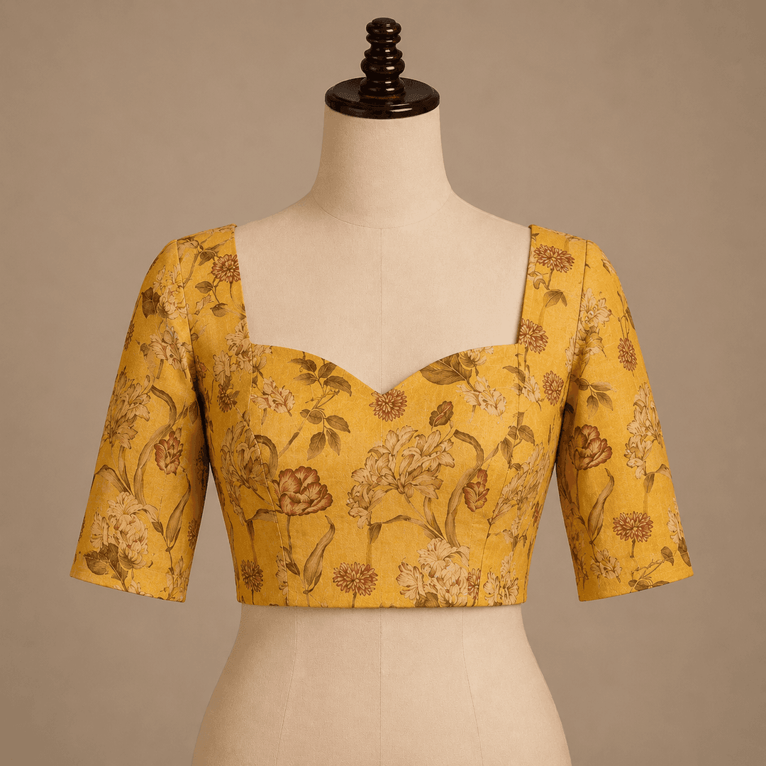 Sweetheart Princess Blouse with Sleeves