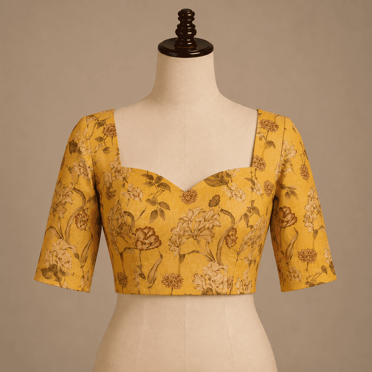 Sweetheart Princess Blouse with Sleeves