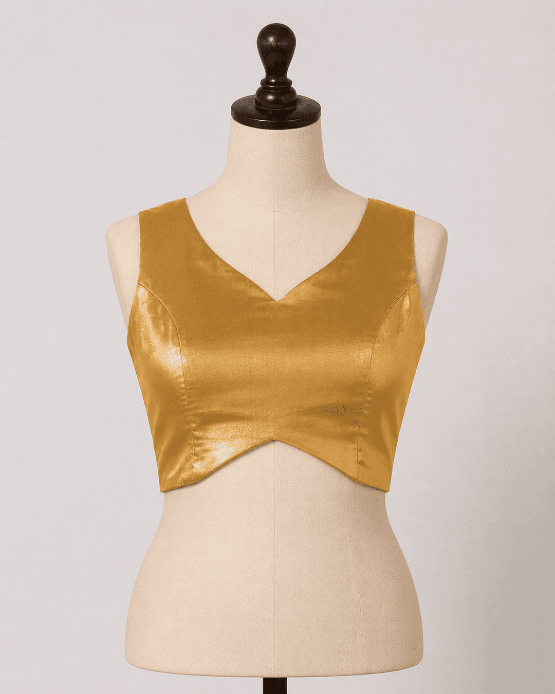 V-Neck Princess Panel Blouse
