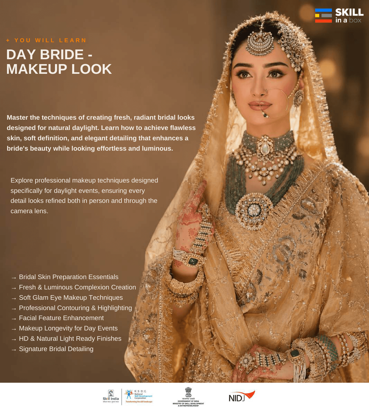 Bridal Glow and Makeup Mastery brochure page 5