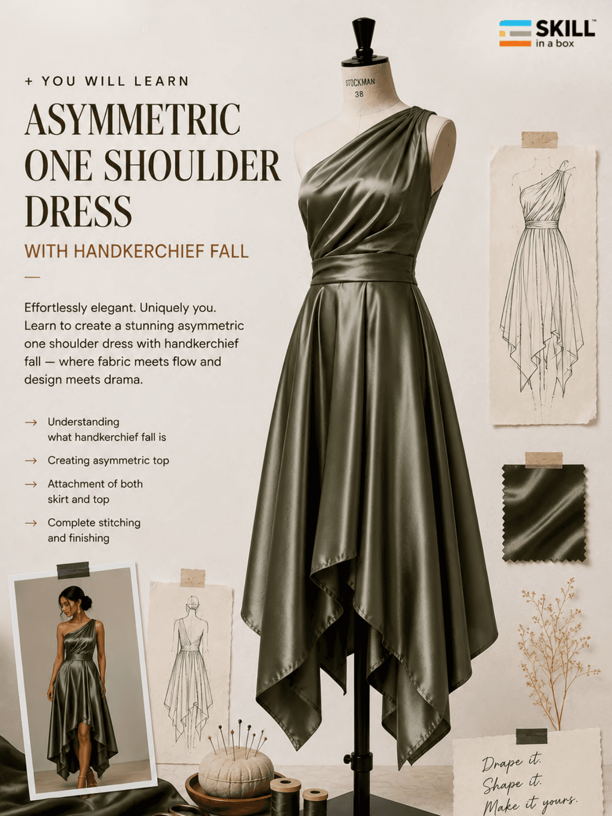 Draping Mastry Program brochure page 3