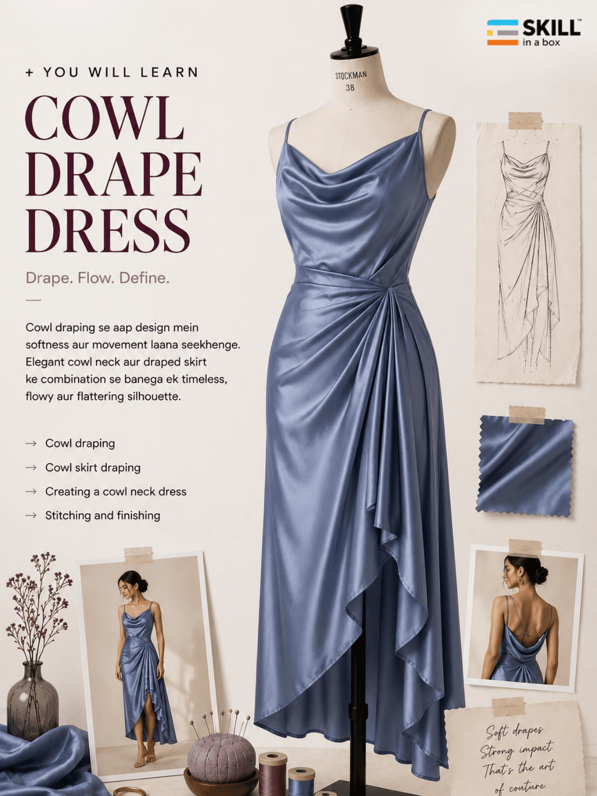 Draping Mastry Program brochure page 4