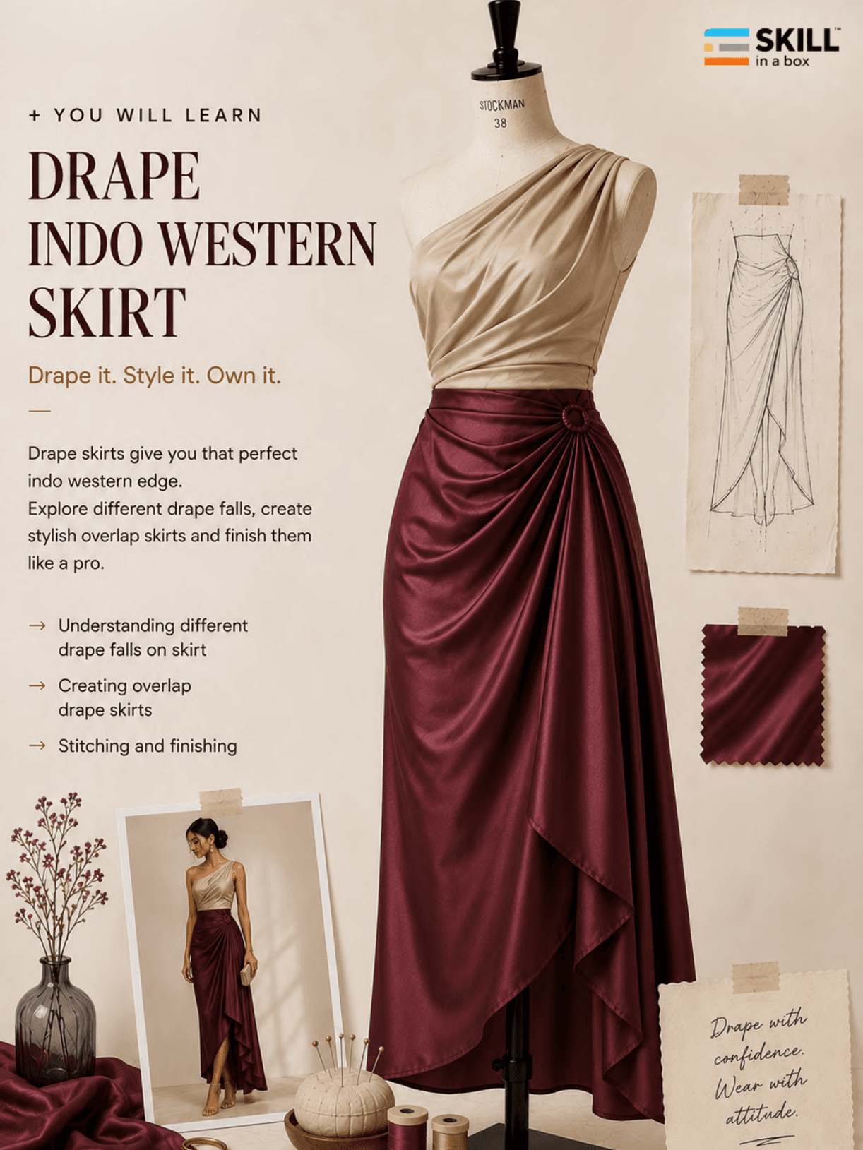 Draping Mastry Program brochure page 5