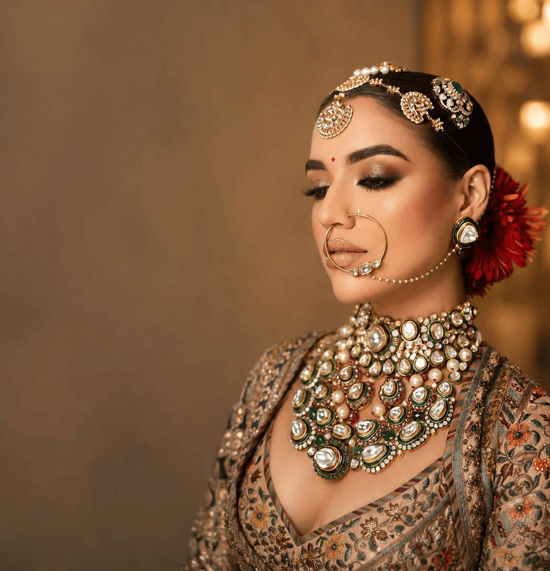 Night Bridal Glam Look